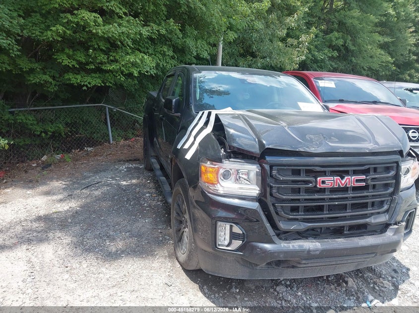 2021 Gmc Canyon VIN 1GTG6CEN9M1126862 — IAAI salvage auction photo