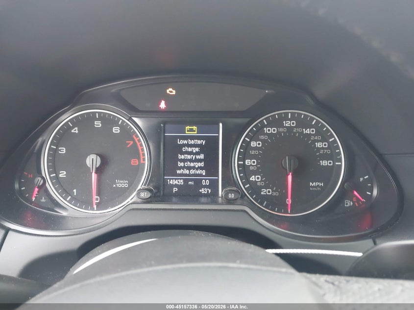 2010 Audi Q5 VIN WA1MKAFP0AA048934 IAAI salvage auction — NORMAL WEAR, Original (Texas), sold $1,300 on 2026-07-07 (photo 7)