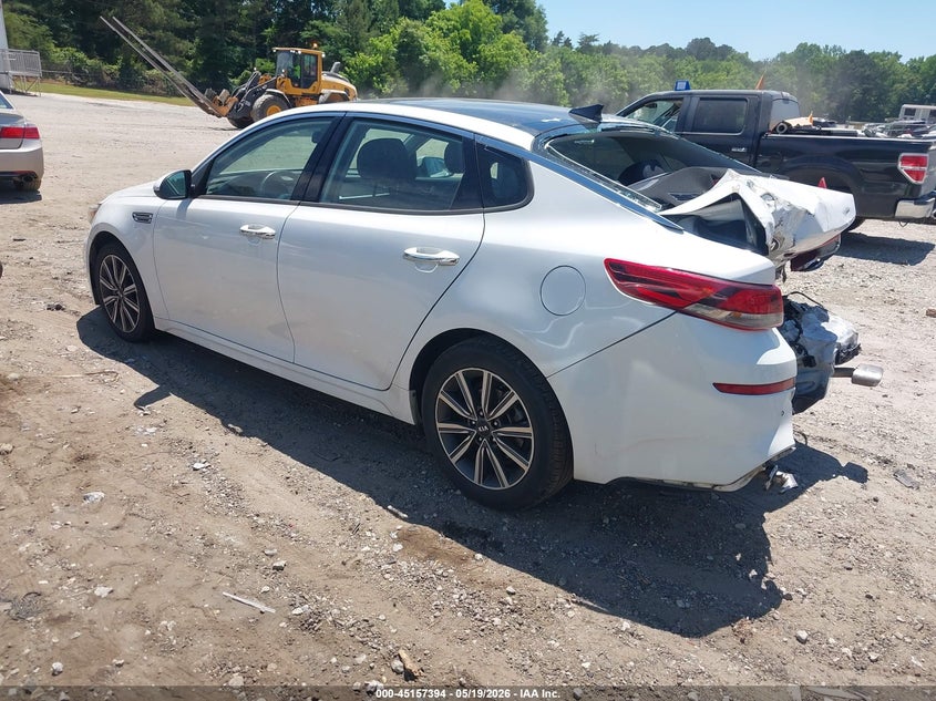 2019 Kia Optima VIN 5XXGU4L15KG332399 IAAI salvage auction — REAR END, Salvage (Georgia), sold $875 on 2026-07-24 (photo 3)