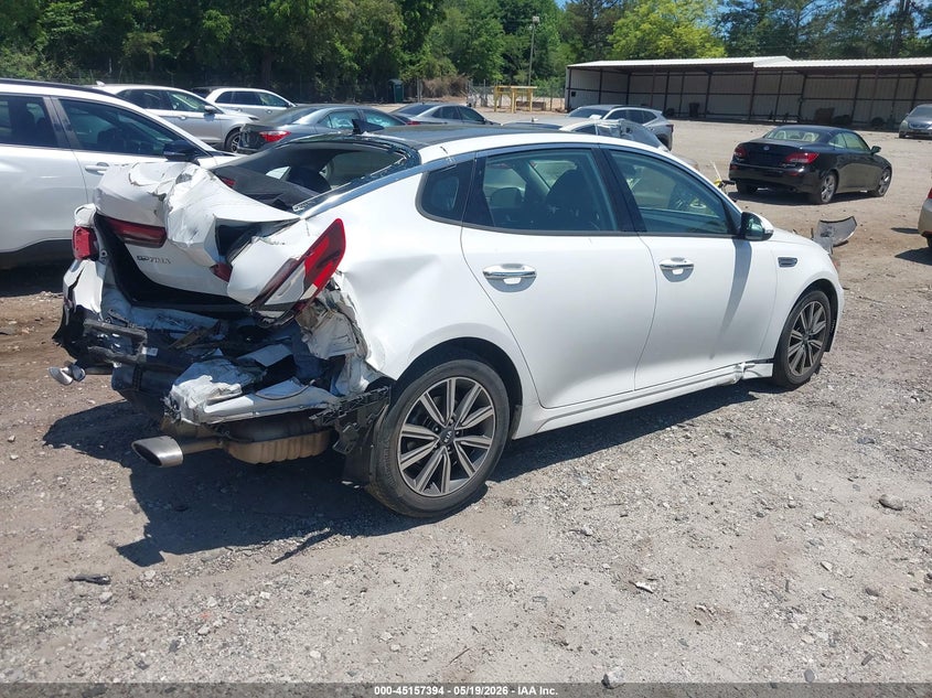 2019 Kia Optima VIN 5XXGU4L15KG332399 IAAI salvage auction — REAR END, Salvage (Georgia), sold $875 on 2026-07-24 (photo 4)