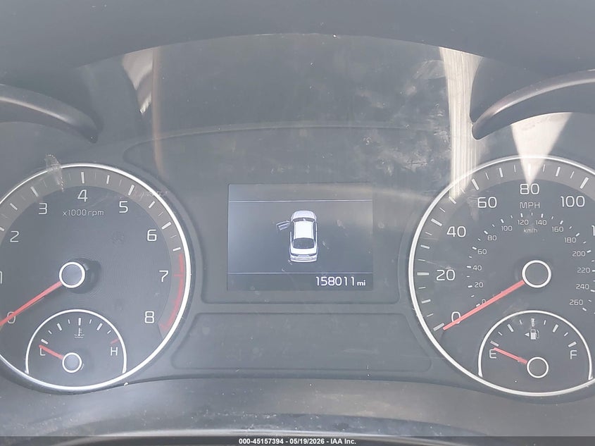 2019 Kia Optima VIN 5XXGU4L15KG332399 IAAI salvage auction — REAR END, Salvage (Georgia), sold $875 on 2026-07-24 (photo 7)