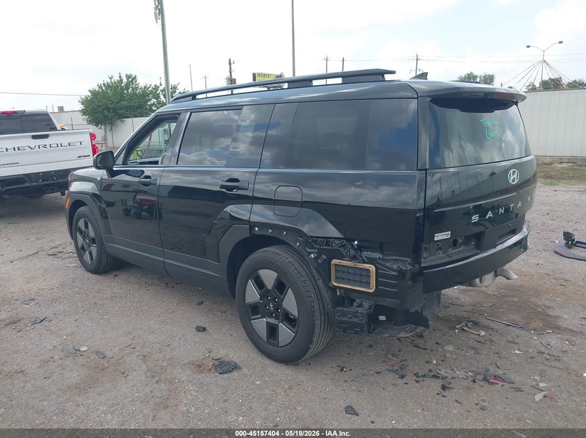 2024 Hyundai Santa fe VIN 5NMP24G15RH015704 IAAI salvage auction — RIGHT REAR, Original (Texas), sold $11,000 on 2026-07-29 (photo 3)