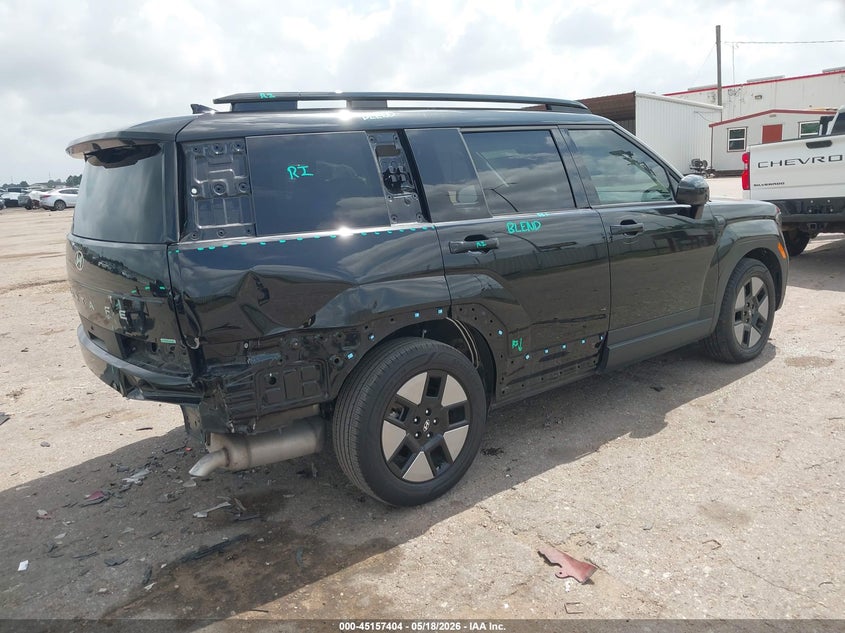 2024 Hyundai Santa fe VIN 5NMP24G15RH015704 IAAI salvage auction — RIGHT REAR, Original (Texas), sold $11,000 on 2026-07-29 (photo 4)