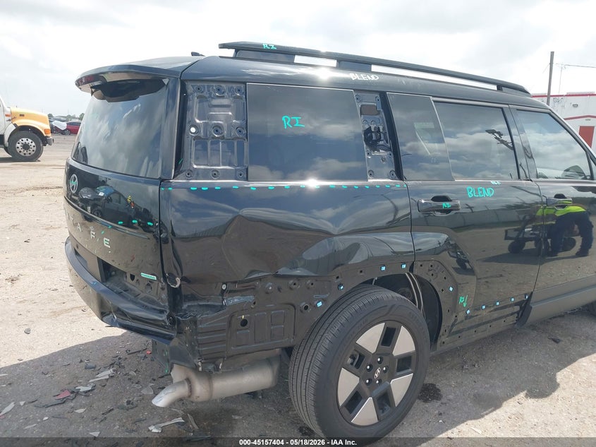 2024 Hyundai Santa fe VIN 5NMP24G15RH015704 IAAI salvage auction — RIGHT REAR, Original (Texas), sold $11,000 on 2026-07-29 (photo 6)