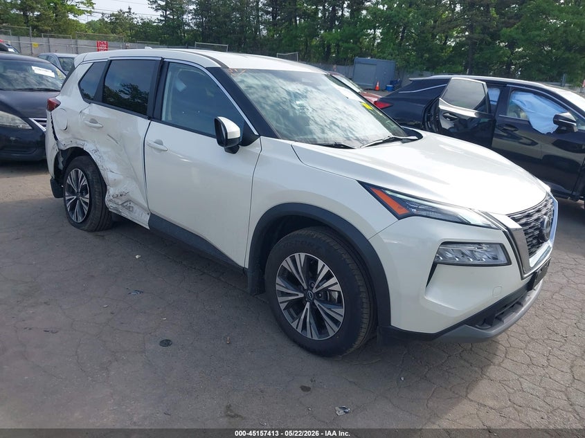 2023 Nissan Rogue VIN JN8BT3BB5PW469113 IAAI salvage auction — RIGHT SIDE, Mv-907A (New York), sold $6,500 on 2026-07-07 (photo 1)