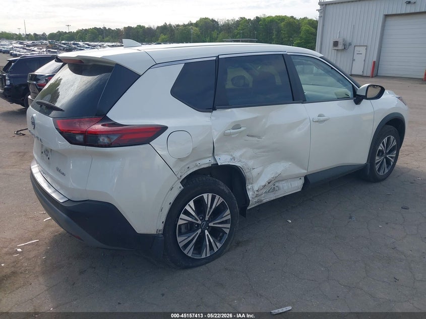 2023 Nissan Rogue VIN JN8BT3BB5PW469113 IAAI salvage auction — RIGHT SIDE, Mv-907A (New York), sold $6,500 on 2026-07-07 (photo 4)