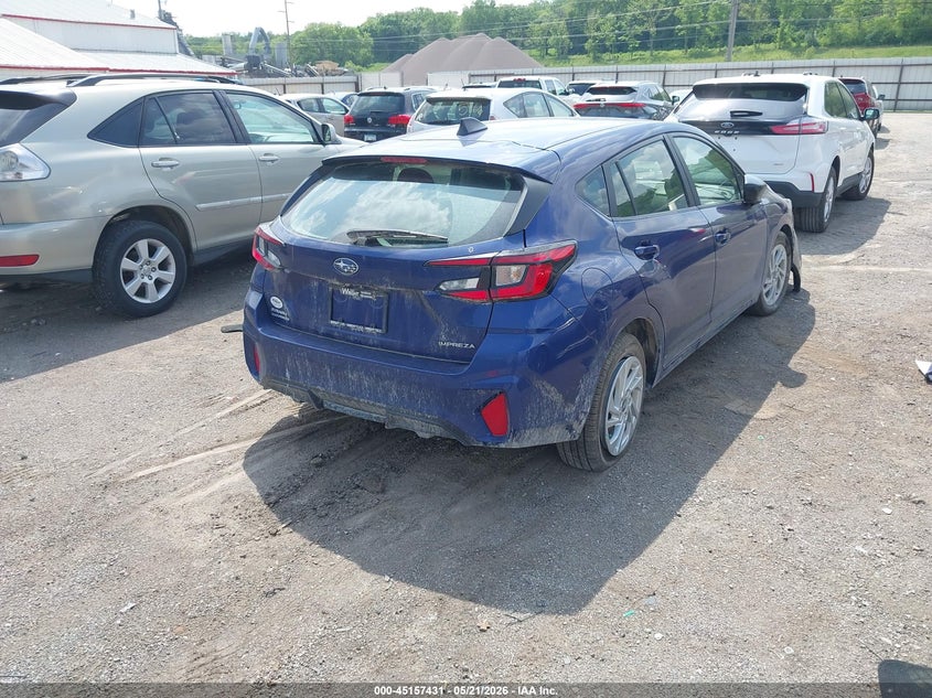 2024 Subaru Impreza VIN JF1GUABC0R8895431 IAAI salvage auction — FRONT END, Salvage (Iowa), sold $2,375 on 2026-07-06 (photo 4)