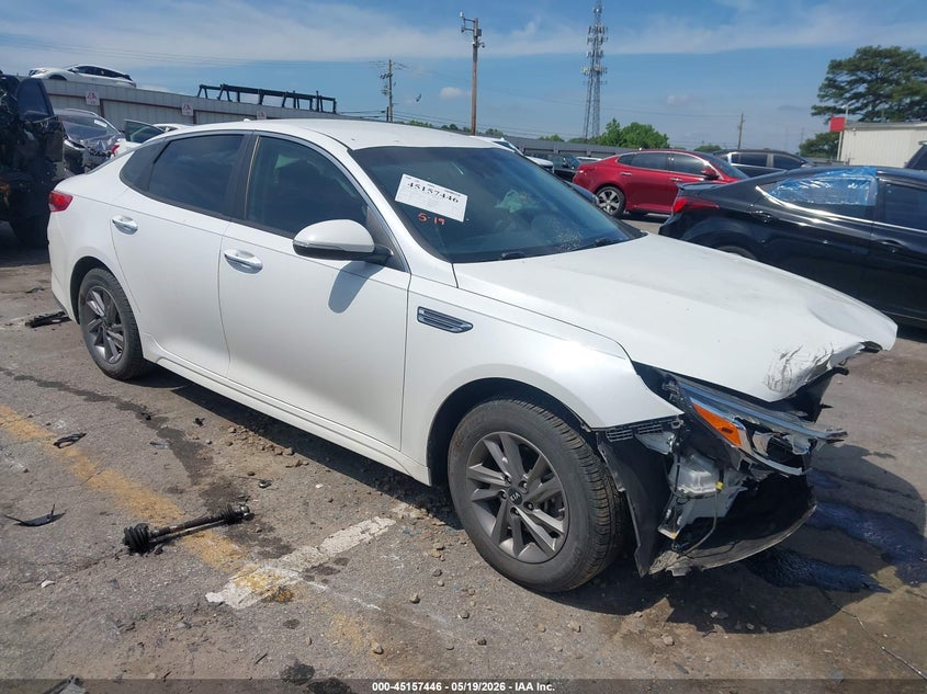 2020 Kia Optima VIN 5XXGT4L35LG430743 IAAI salvage auction — FRONT END, Salvage (Georgia), sold $675 on 2026-07-15 (photo 1)