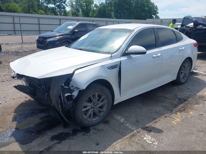 2020 Kia Optima VIN 5XXGT4L35LG430743 IAAI salvage auction — FRONT END, Salvage (Georgia), sold $675 on 2026-07-15 (photo 2)