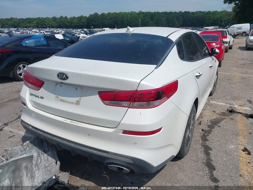 2020 Kia Optima VIN 5XXGT4L35LG430743 IAAI salvage auction — FRONT END, Salvage (Georgia), sold $675 on 2026-07-15 (photo 4)