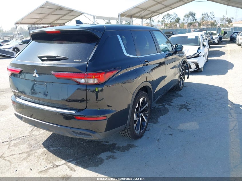 2022 Mitsubishi Outlander VIN JA4J4TA89NZ040329 IAAI salvage auction — RIGHT FRONT, Salvage (California), sold $6,225 on 2026-09-14 (photo 4)