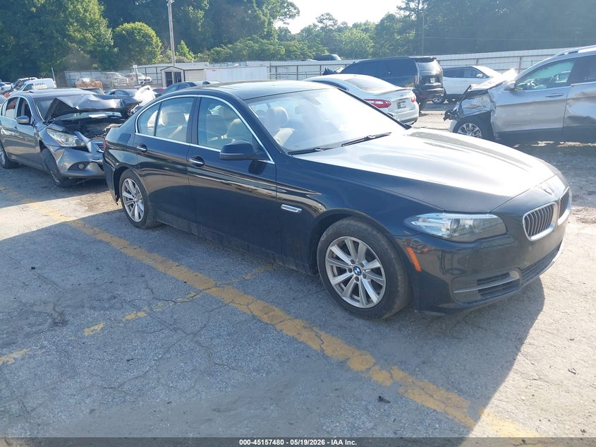 2014 BMW 5er VIN WBA5A5C54ED504863 IAAI salvage auction — REAR END, Salvage (Georgia), sold $1,800 on 2026-07-15 (photo 1)