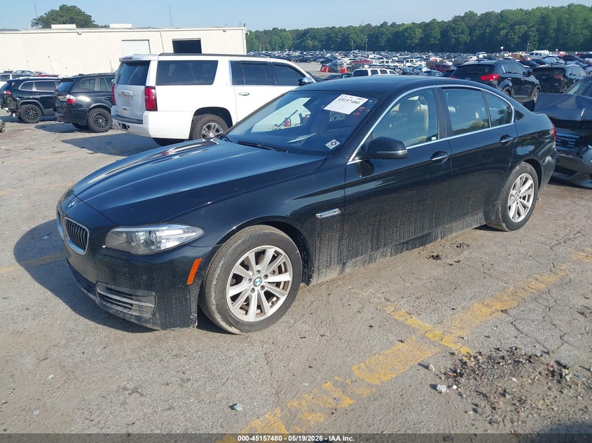 2014 BMW 5er VIN WBA5A5C54ED504863 IAAI salvage auction — REAR END, Salvage (Georgia), sold $1,800 on 2026-07-15 (photo 2)