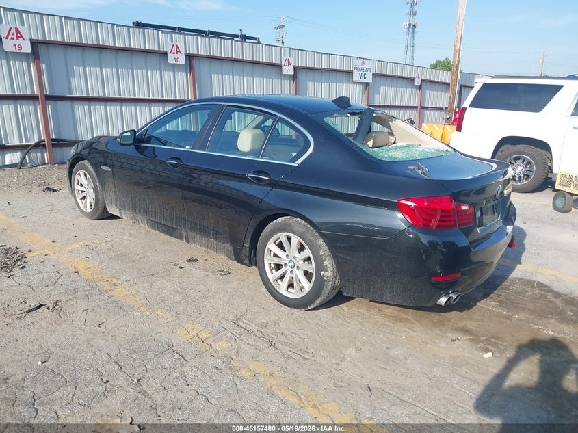 2014 BMW 5er VIN WBA5A5C54ED504863 IAAI salvage auction — REAR END, Salvage (Georgia), sold $1,800 on 2026-07-15 (photo 3)