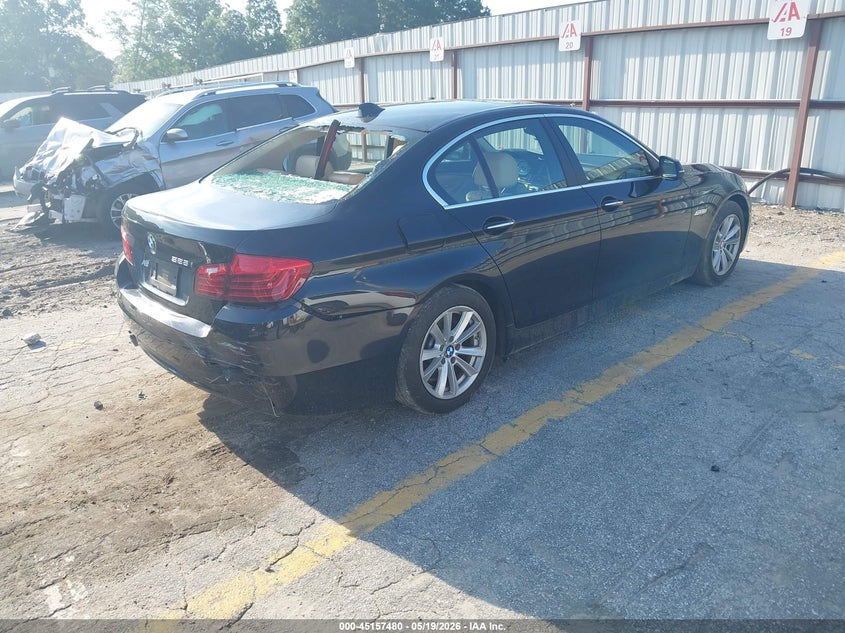 2014 BMW 5er VIN WBA5A5C54ED504863 IAAI salvage auction — REAR END, Salvage (Georgia), sold $1,800 on 2026-07-15 (photo 4)