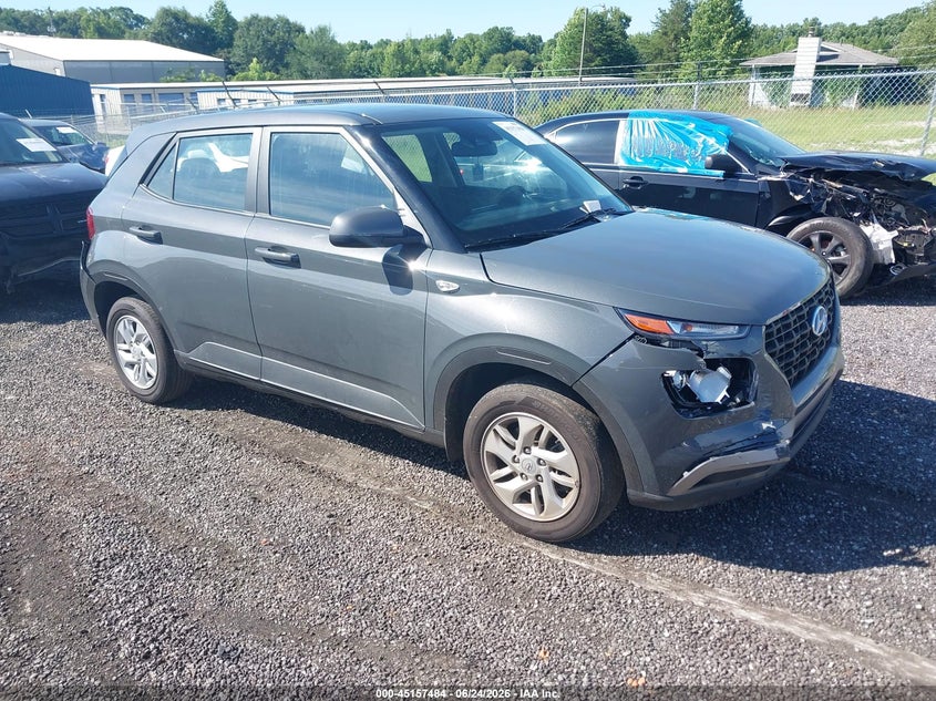 2026 Hyundai Venue VIN KMHRB8A38TU427377 IAAI salvage auction — FRONT & REAR, Salvage (South Carolina), sold $6,275 on 2026-07-28 (photo 1)