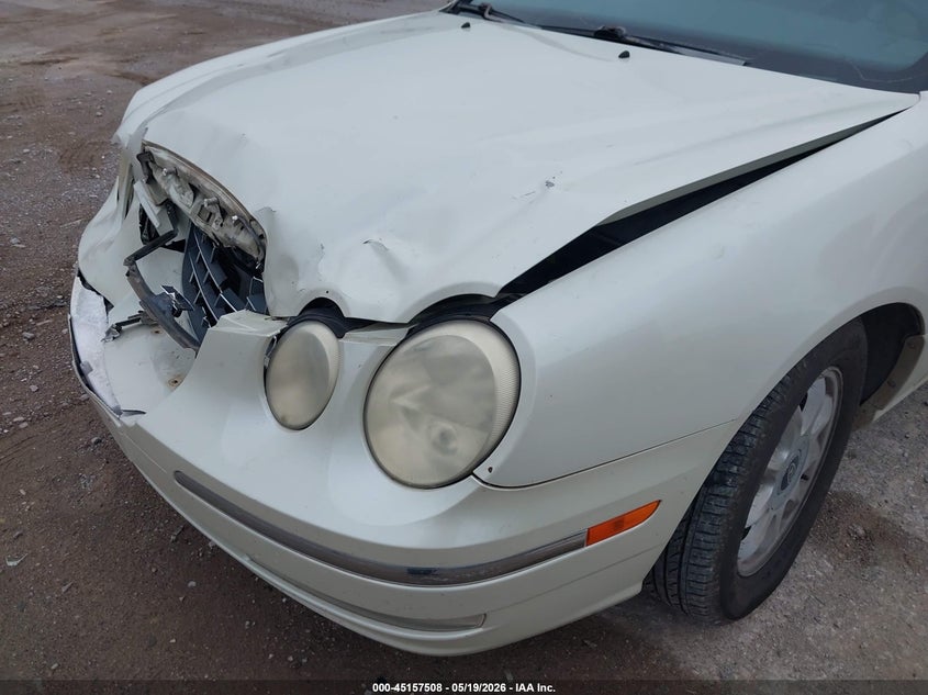 2005 Kia Amanti VIN KNALD124255082201 IAAI salvage auction — FRONT END, Clear (Oklahoma), sold $100 on 2026-07-22 (photo 6)