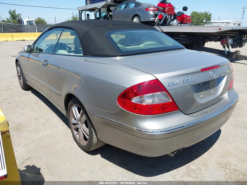 2008 Mercedes-benz Clk-class VIN WDBTK56F48F254186 IAAI salvage auction — RIGHT FRONT, Salvage (California), sold $1,150 on 2026-07-17 (photo 3)