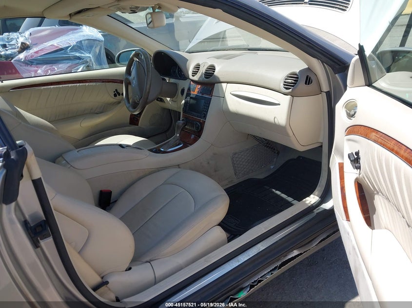 2008 Mercedes-benz Clk-class VIN WDBTK56F48F254186 IAAI salvage auction — RIGHT FRONT, Salvage (California), sold $1,150 on 2026-07-17 (photo 5)
