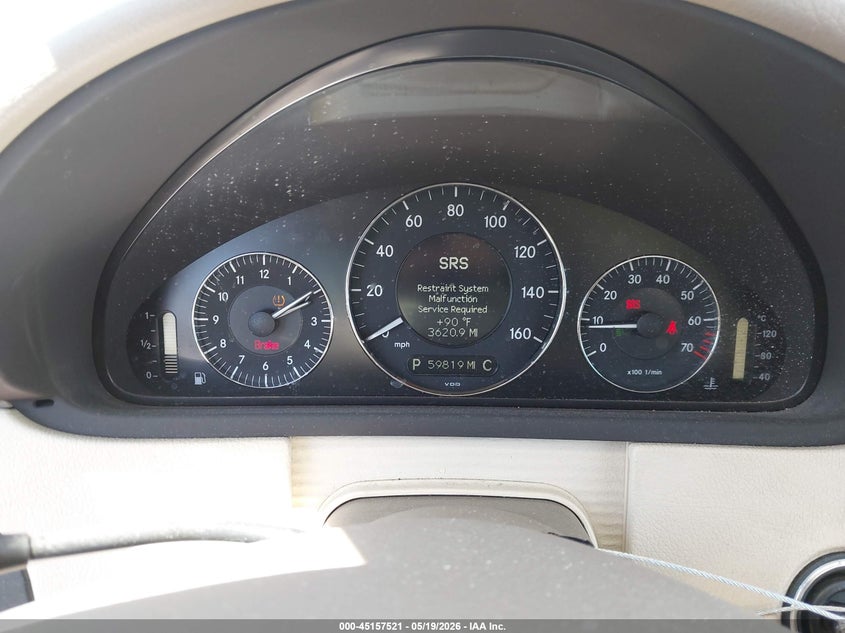 2008 Mercedes-benz Clk-class VIN WDBTK56F48F254186 IAAI salvage auction — RIGHT FRONT, Salvage (California), sold $1,150 on 2026-07-17 (photo 7)
