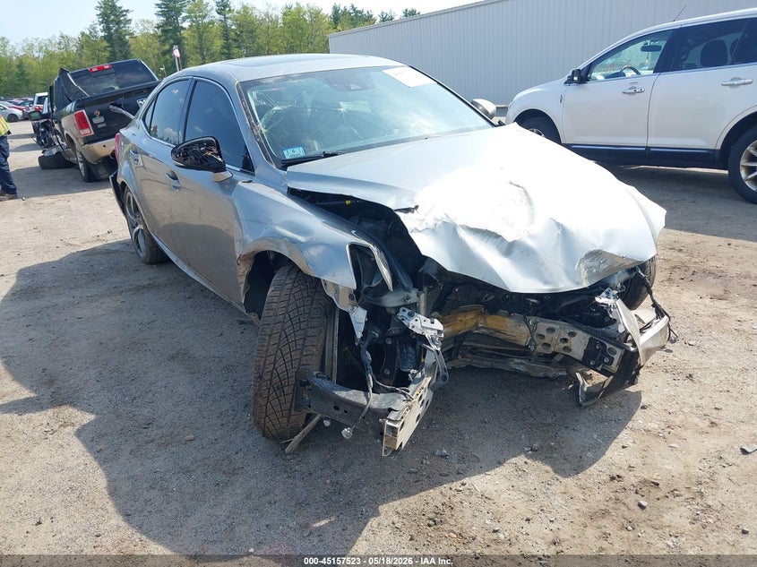 2017 Lexus Is VIN JTHCM1D24H5022602 IAAI salvage auction — FRONT & REAR, Salvage (Massachusetts), sold $650 on 2026-07-24 (photo 6)