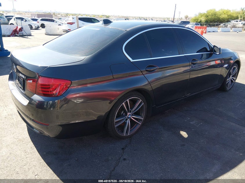 2011 BMW 5 series VIN WBAFR1C54BC738024 IAAI salvage auction — NORMAL WEAR, Salvage (Texas), sold $1,100 on 2026-07-17 (photo 4)