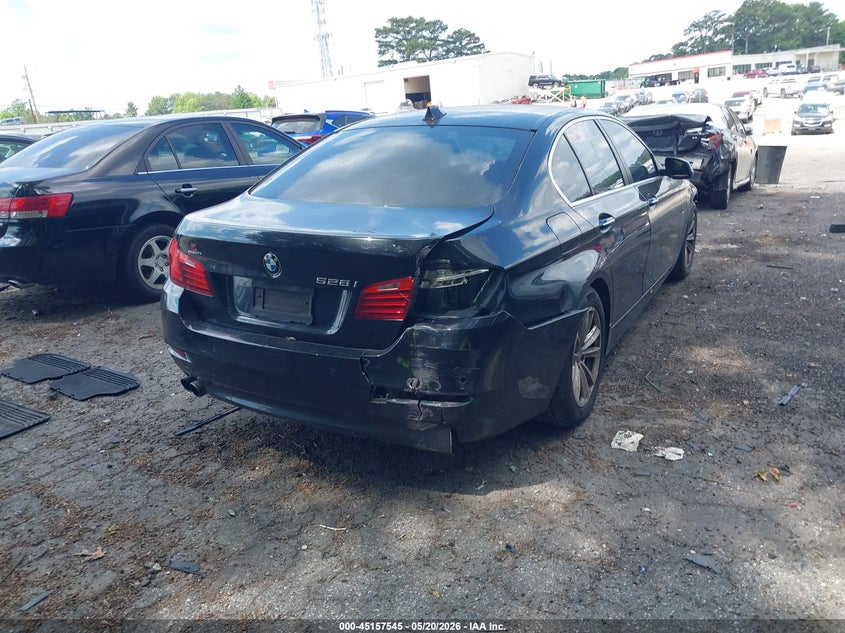 2016 BMW 5er VIN WBA5A5C57GG351834 IAAI salvage auction — FRONT END, Salvage (Georgia), sold $2,000 on 2026-07-24 (photo 4)