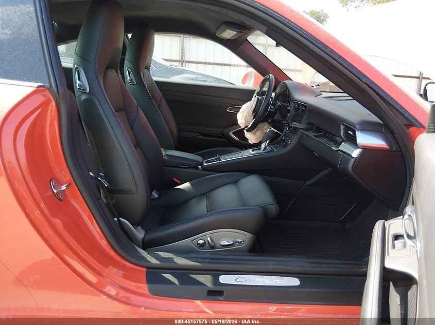 2017 Porsche 911 VIN WP0AA2A92HS107271 IAAI salvage auction — FRONT END, Salvage (Texas), sold $23,500 on 2026-07-14 (photo 5)