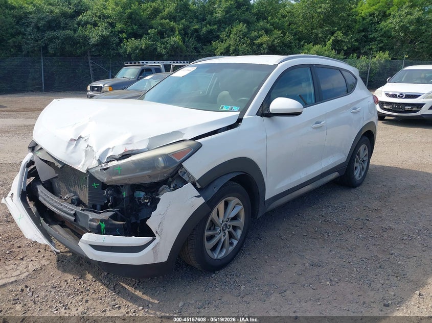 2018 Hyundai Tucson VIN KM8J3CA40JU701500 IAAI salvage auction — FRONT END, Salvage (Pennsylvania), sold $1,600 on 2026-07-31 (photo 2)