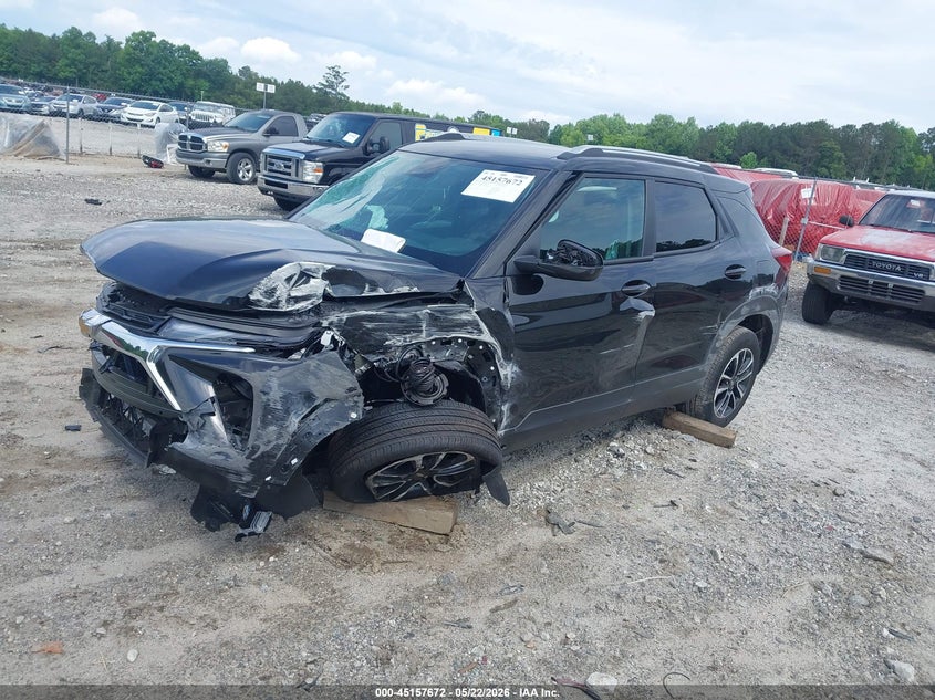 2026 Chevrolet Trailblazer VIN KL79MPSLXTB159397 IAAI salvage auction — FRONT END, Salvage (Georgia), sold $1,825 on 2026-07-24 (photo 2)