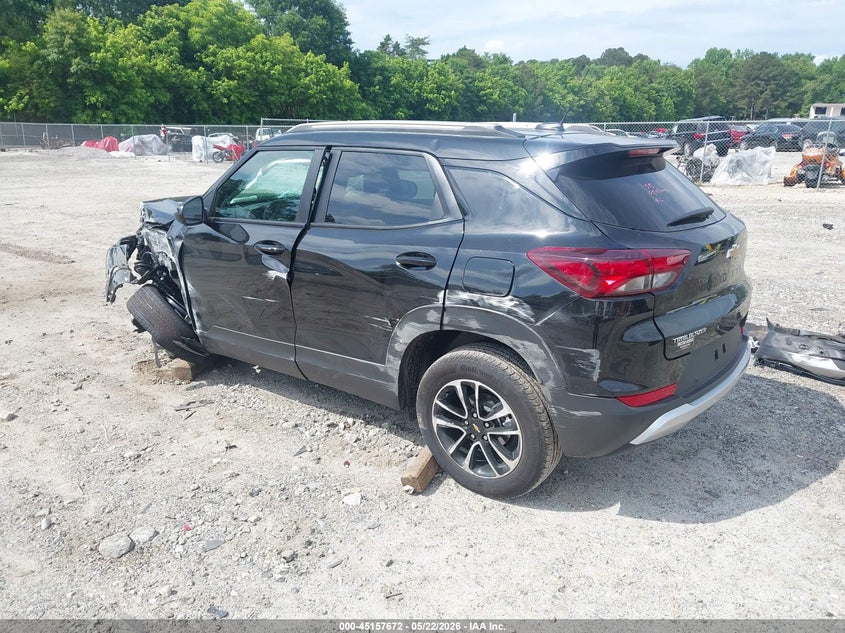 2026 Chevrolet Trailblazer VIN KL79MPSLXTB159397 IAAI salvage auction — FRONT END, Salvage (Georgia), sold $1,825 on 2026-07-24 (photo 3)