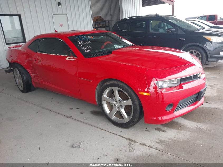 2015 Chevrolet Camaro VIN 2G1FF1E37F9167657 IAAI salvage auction — RIGHT SIDE, Salvage (Texas), sold $2,900 on 2026-07-24 (photo 1)