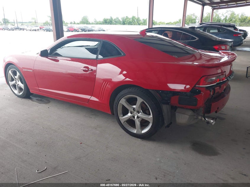 2015 Chevrolet Camaro VIN 2G1FF1E37F9167657 IAAI salvage auction — RIGHT SIDE, Salvage (Texas), sold $2,900 on 2026-07-24 (photo 3)