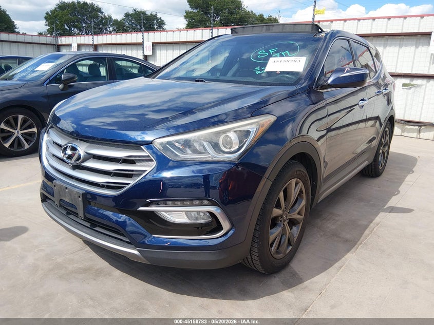 2017 Hyundai Santa fe VIN 5XYZW4LA0HG493301 IAAI salvage auction — ROOF, Original (Texas), sold $6,100 on 2026-07-07 (photo 2)