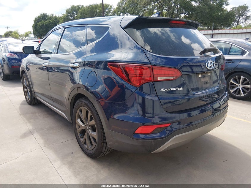 2017 Hyundai Santa fe VIN 5XYZW4LA0HG493301 IAAI salvage auction — ROOF, Original (Texas), sold $6,100 on 2026-07-07 (photo 3)