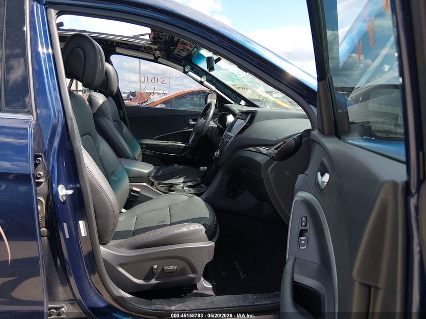 2017 Hyundai Santa fe VIN 5XYZW4LA0HG493301 IAAI salvage auction — ROOF, Original (Texas), sold $6,100 on 2026-07-07 (photo 5)
