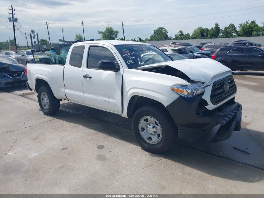2019 Toyota Tacoma VIN 5TFRX5GN1KX132843 IAAI salvage auction — FRONT & REAR, Original (Texas), sold $6,850 on 2026-07-17 (photo 1)