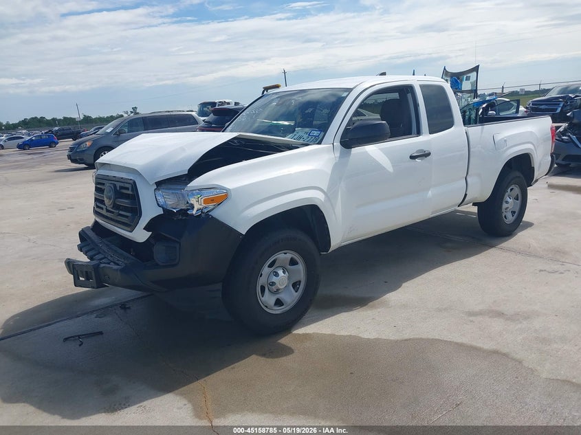 2019 Toyota Tacoma VIN 5TFRX5GN1KX132843 IAAI salvage auction — FRONT & REAR, Original (Texas), sold $6,850 on 2026-07-17 (photo 2)