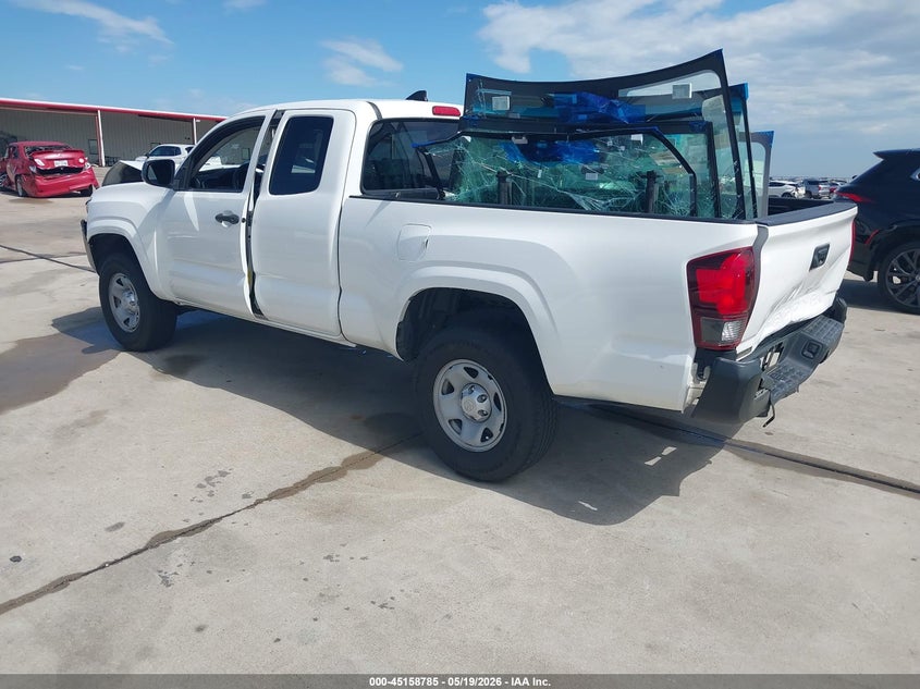 2019 Toyota Tacoma VIN 5TFRX5GN1KX132843 IAAI salvage auction — FRONT & REAR, Original (Texas), sold $6,850 on 2026-07-17 (photo 3)