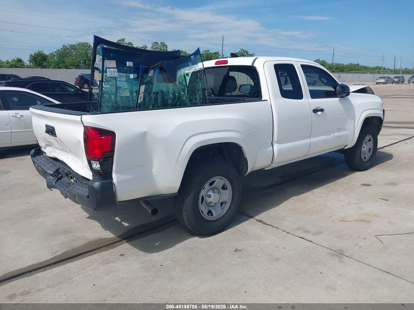 2019 Toyota Tacoma VIN 5TFRX5GN1KX132843 IAAI salvage auction — FRONT & REAR, Original (Texas), sold $6,850 on 2026-07-17 (photo 4)