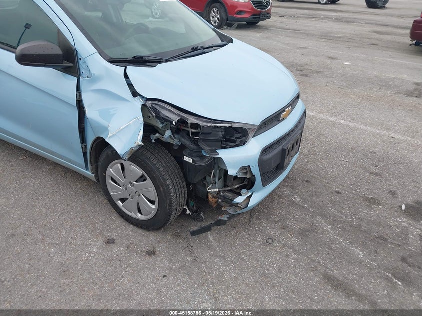 2016 Chevrolet Spark VIN KL8CA6SA8GC561678 IAAI salvage auction — LEFT SIDE, Salvage (Illinois), sold $725 on 2026-07-14 (photo 6)