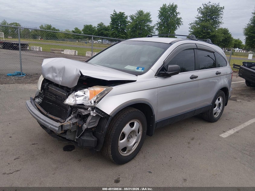 2009 Honda Cr-v VIN JHLRE48349C016618 IAAI salvage auction — FRONT END, Salvage (New Jersey), sold $1,050 on 2026-07-20 (photo 2)