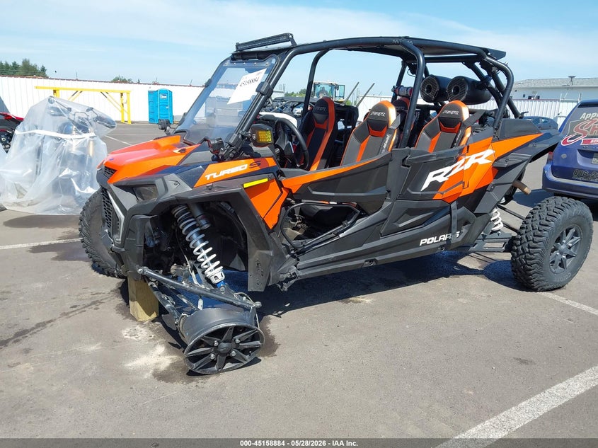 2021 Polaris Rzr VIN 3NSP4E928MF586909 IAAI salvage auction — LEFT FRONT, Salvage (Oregon), sold $7,650 on 2026-08-18 (photo 2)