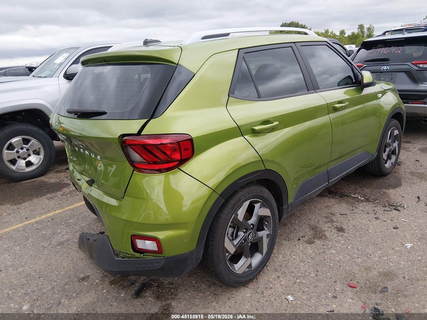 2024 Hyundai Venue VIN KMHRC8A34RU333549 IAAI salvage auction — TRANSMISSION, Salvage (Colorado), sold $25 on 2026-07-28 (photo 4)