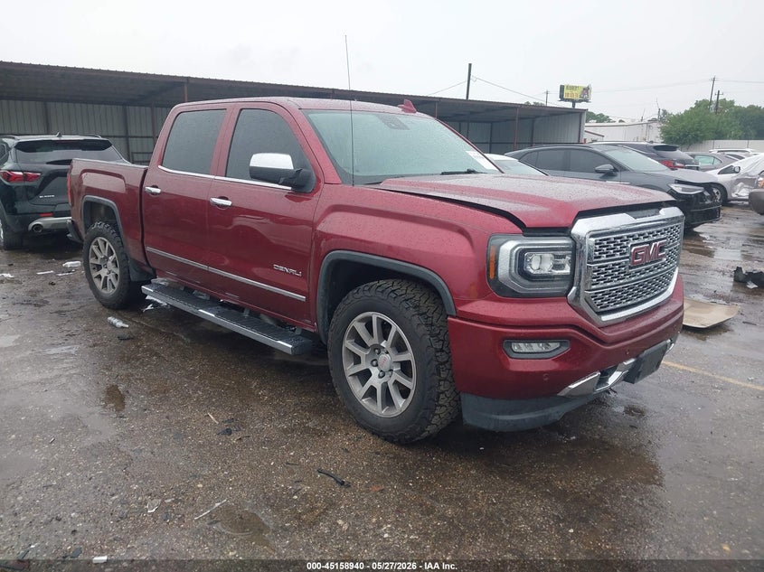 2017 Gmc SIERRA VIN 3GTU2PEC2HG409602 IAAI salvage auction — LEFT SIDE, Salvage Title, sold $8,500 on 2026-07-29 (photo 1)