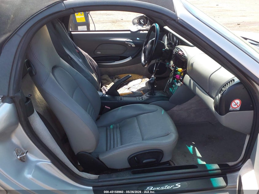 2002 Porsche Boxster VIN WP0CB29802U662619 IAAI salvage auction — SIDE, Salvage (New Jersey), sold $3,025 on 2026-07-09 (photo 5)