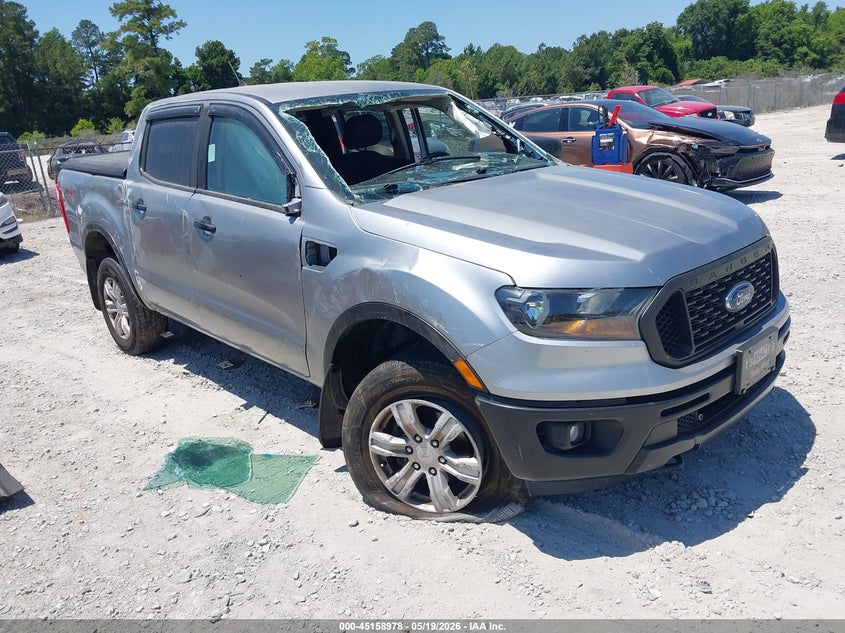 2020 Ford Ranger VIN 1FTER4EH4LLA60349 IAAI salvage auction — ROLLOVER, Salvage (North Carolina), sold $3,400 on 2026-07-09 (photo 1)