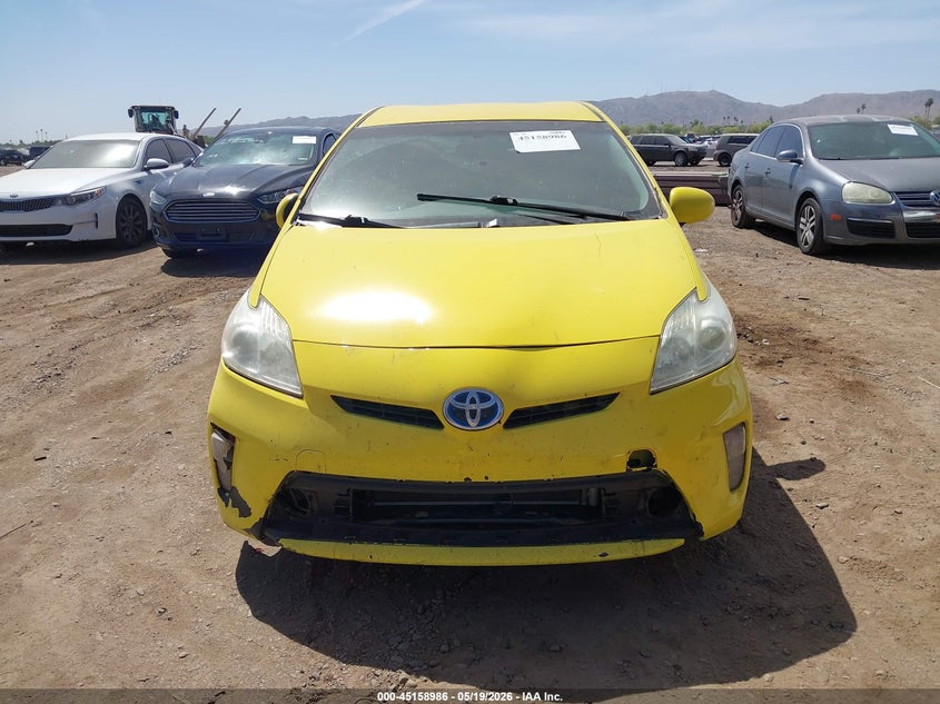 2013 Toyota Prius VIN JTDKN3DU8D5578560 IAAI salvage auction — NORMAL WEAR, Clear-Dealer Only (Arizona), sold $450 on 2026-07-14 (photo 6)