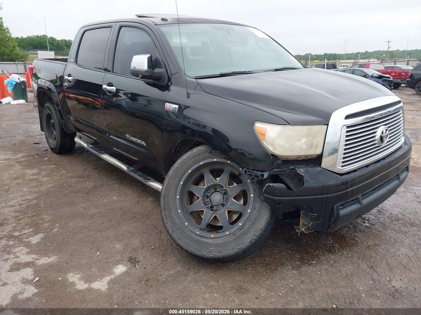 2013 Toyota Tundra VIN 5TFHY5F11DX306419 IAAI salvage auction — FRONT END, Clear (Oklahoma), sold $6,450 on 2026-07-29 (photo 1)