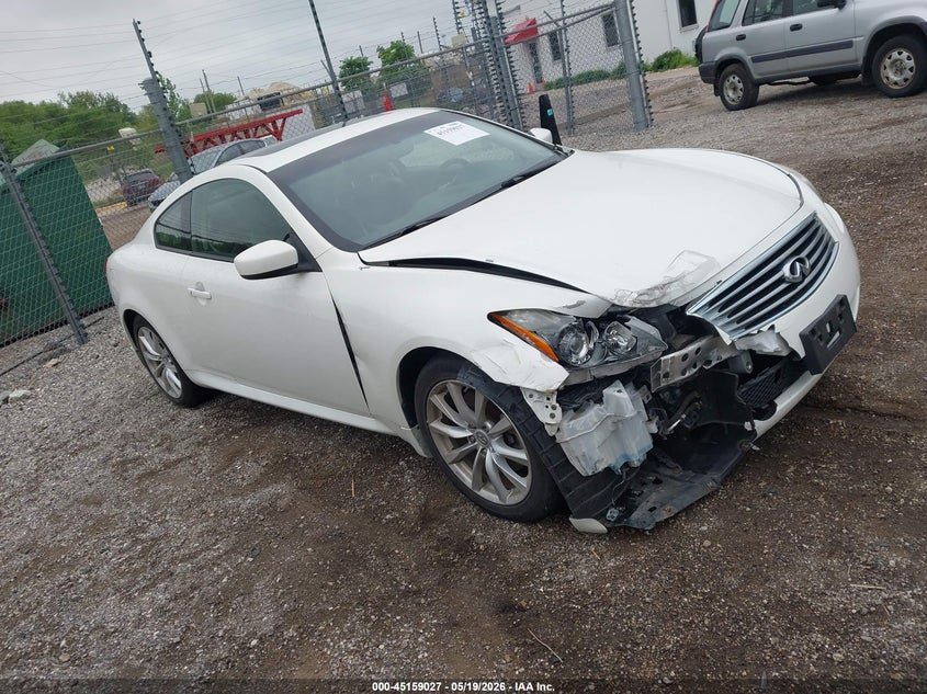 2012 Infiniti G VIN JN1CV6EL4CM471542 IAAI salvage auction — RIGHT FRONT, Salvage (Illinois), sold $1,400 on 2026-07-08 (photo 1)